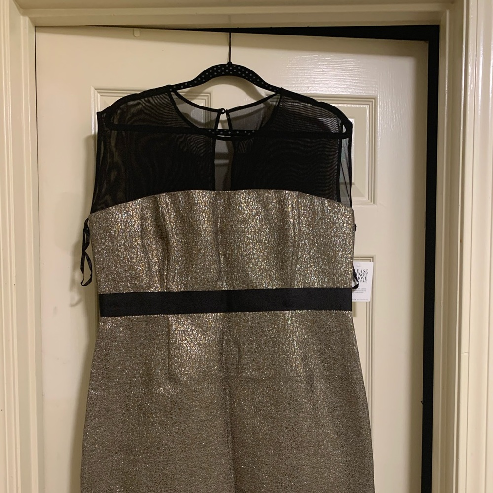 Short metallic dress